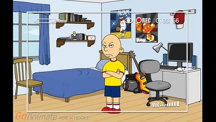 Caillou rants on grounded videos and gets grounded