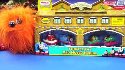 Thomas the Red Nosed Engine Take n Play Playset [Fisher Price]