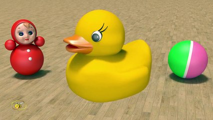 Развивающие мультики для самых маленьких. Игрушки для малыша - 2. Учим названия игрушек.