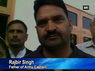 'I could not be more proud': Slain Army captain's father