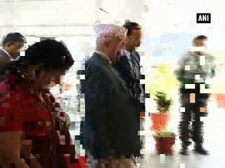 Nepal PM Oli inspects Tehri Dam in Uttarakhand