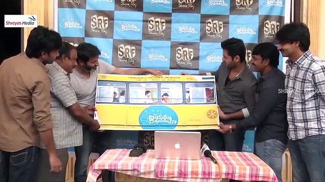 Jayammu Nischayammu Raa Telugu Movie - Poster Launch | Srinivas Reddy | Poorna (Comic FULL HD 720P)