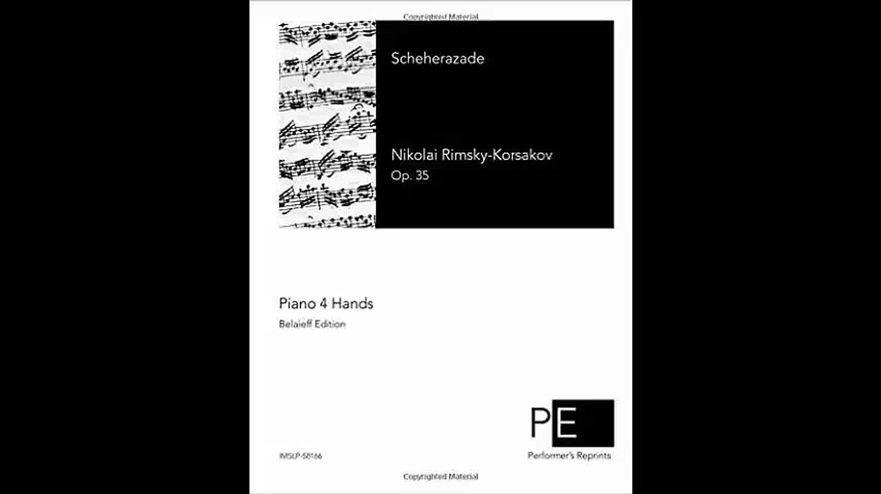 [Télécharger PDF] Scheherazade by Nikolay Rimsky-Korsakov