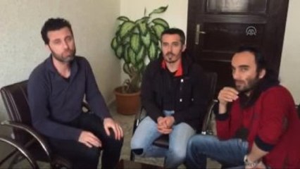 PKK'lıların Kaçırdığı Aa Muhabirleri Serbest Bırakıldı (1)