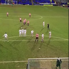 Тhe greatest free kick ever yesterday! 20.02.2016