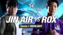 [H/L 2016.02.19] JIN AIR vs ROX Game 1 - RO1 l 롯데 꼬깔콘 LoL Champions Korea Spring 2016