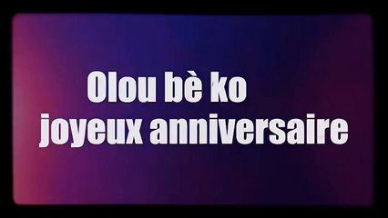Sidiki Diabaté - Joyeux anniversaire [ Paroles ]