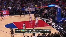 DeAndre Jordan Breaks the Rim - Warriors vs Clippers - February 20, 2016 - NBA 2015-16 Season