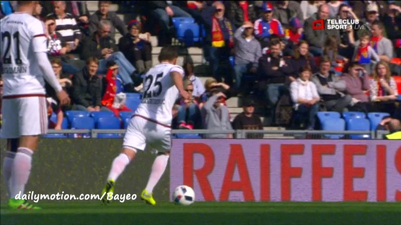 Mario Buhler Goal HD - Basel 0-1 Vaduz - 21-02-2016 Super League