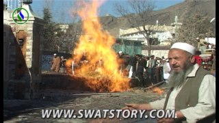 Swat : Fire in a Gas Pipeline Gunbad Maira