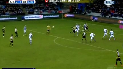 GOOOAL Baker L. Goal - Graafschap 2 - 2 Vitesse - 21-02-2016