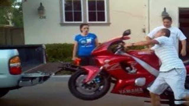 Bike Fails Loading Unloading