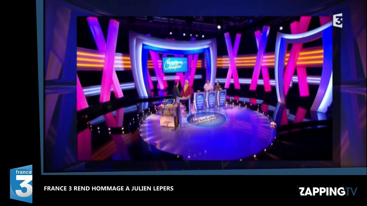 Questions pour un champion : l'hommage surprise de France 3 à Julien Lepers (Vidéo)