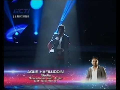 Agus Hafiluddin - Sadis (Afgan) - GALA SHOW 1 - X Factor Indonesia (22 Feb 2013)
