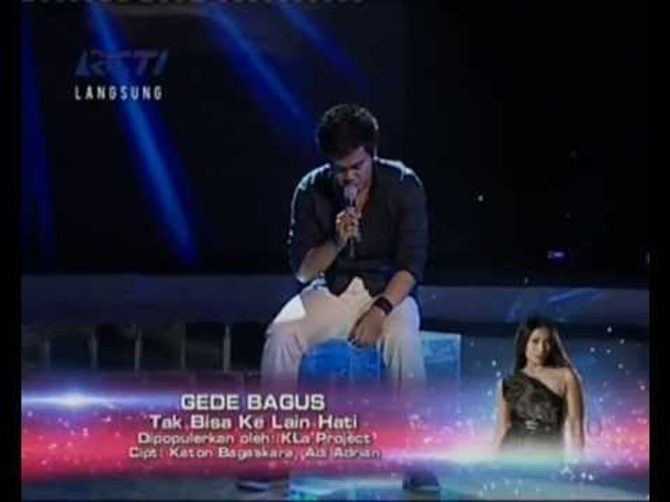 Gede Bagus - Tak Bisa Ke Lain Hati (Kla Project) - GALA SHOW 1 - X Factor Indonesia (22 Feb 2013)