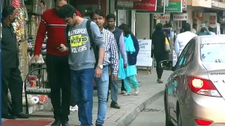 How To Block Peoples' Way - Pranks in India - Social Experiment - Awkvid