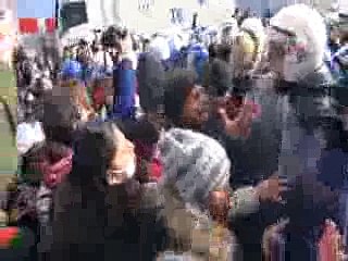 Cerattepe'ye çıkmak isteyen kadınlara polisten çok sert müdahale