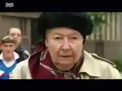 bike driver stealing a purse of an old woman