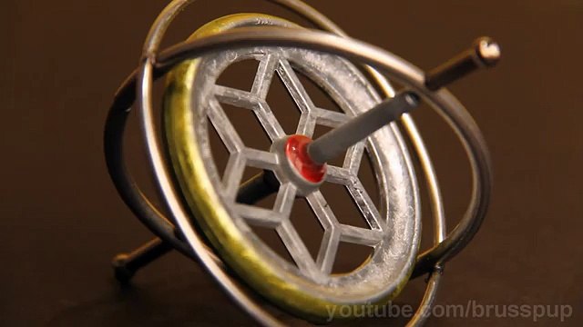 Amazing Gyroscope defying gravity