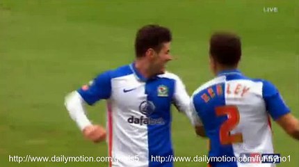 Ben Marshall Goal Blackburn 1 - 0 West Ham FA Cup 21-2-2016