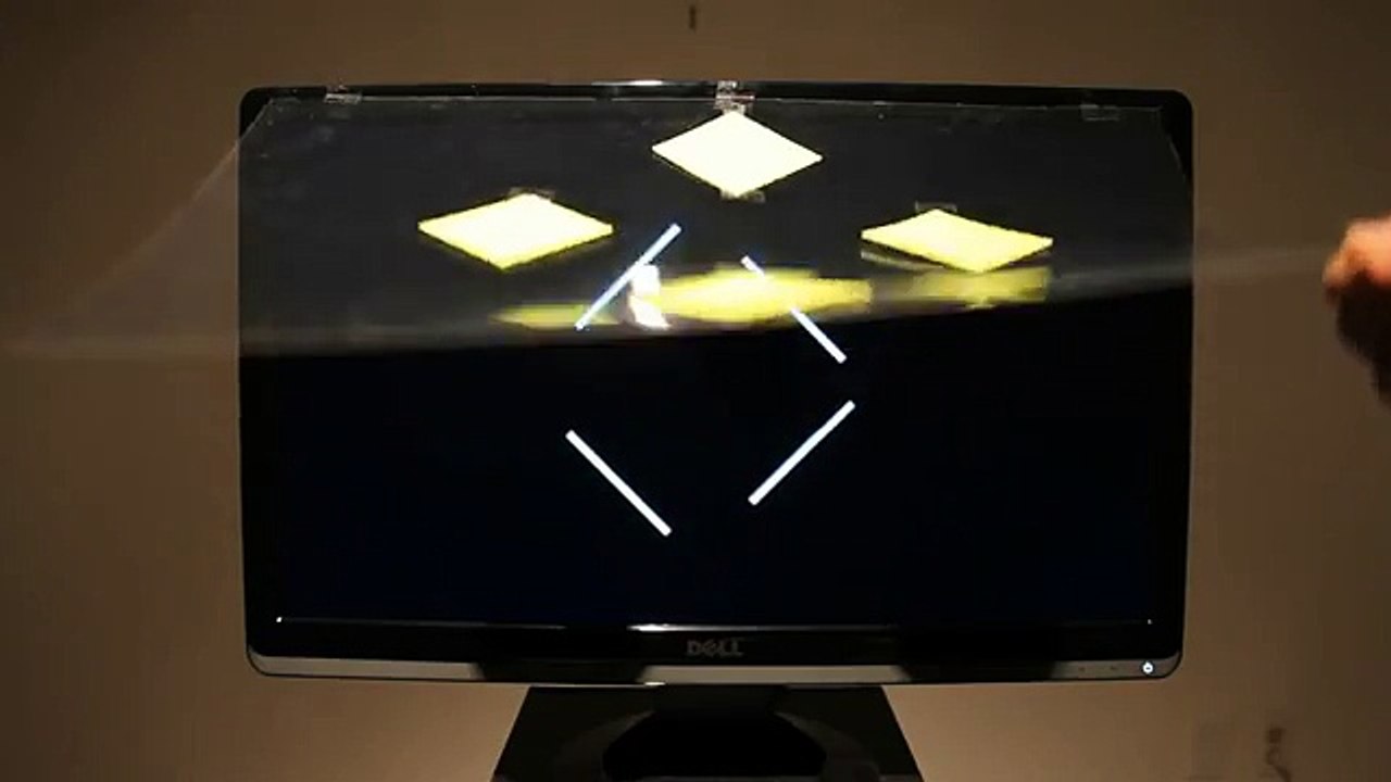 amazing illusion in TV