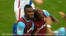 Victor Moses Goal Blackburn 1 - 1 West Ham FA Cup 21-2-2016