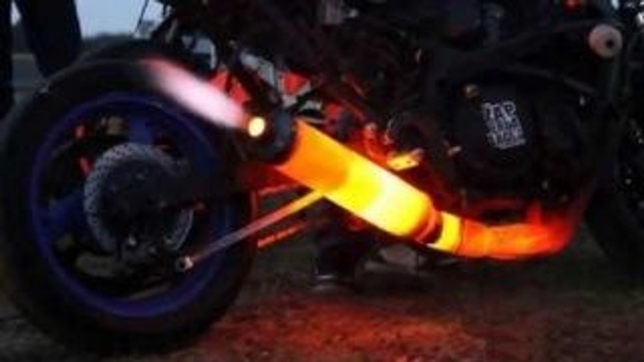 Crazy Motorbike Exhaust Pipe