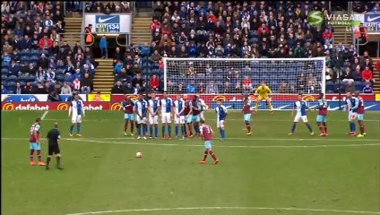 Payet D. Goal HD - Blackburn 1 - 2 West Ham - 21-02-2016