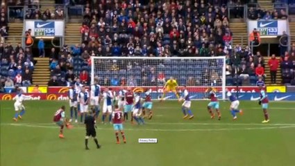 Dimitri Payet Goal - Blackburn 1-2 West Ham 21.02.2016