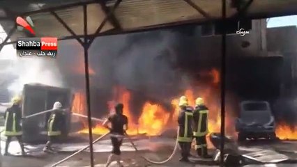 Halep'te bombalı saldırı