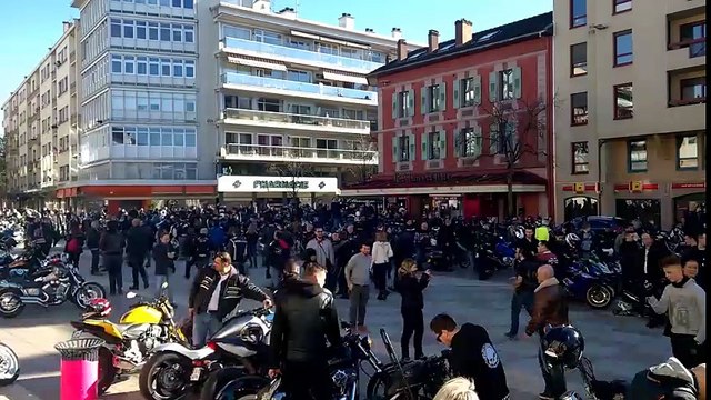 Rassemblement motos Annemasse dimanche 21 février 15 heures