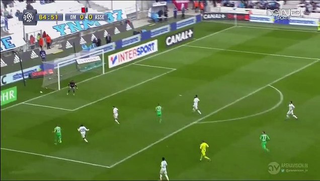0-1 Kevin Monnet-Paquet - Marseille vs Saint Etienne 21.02.2016 HD