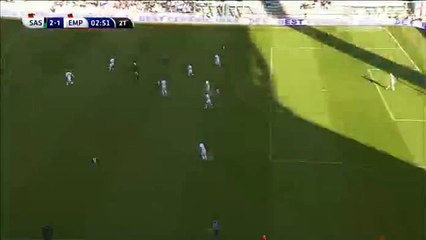 Gregoire Defrel Goal - Sassuolo 2 - 1 Empoli - 21-02-2016