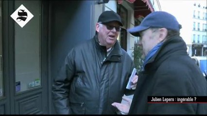 Julien Lepers fait la manche dans Le Supplément