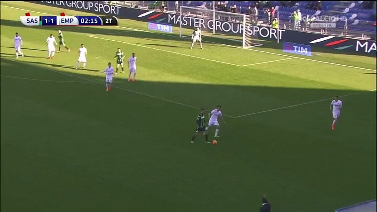 Gregoire Defrel Goal HD - Sassuolo 2-1 Empoli - 21-02-2016