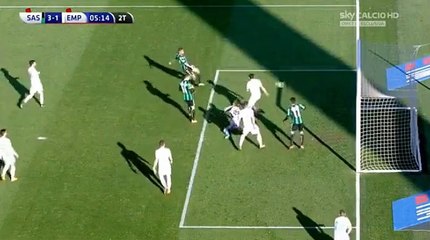 GOOOAL Defrel G.  Goal - Sassuolo 3 - 1 Empoli - 21-02-2016