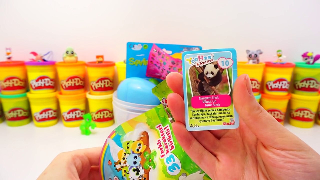 Harika Kanatlar Jett Dev Sürpriz Yumurta Oyun Hamuru ; Yoohoo Şirinler Uçaklar Çöps Çetesi