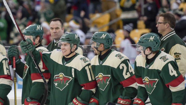 Hat Trick: Wild Rout Blackhawks Outdoors