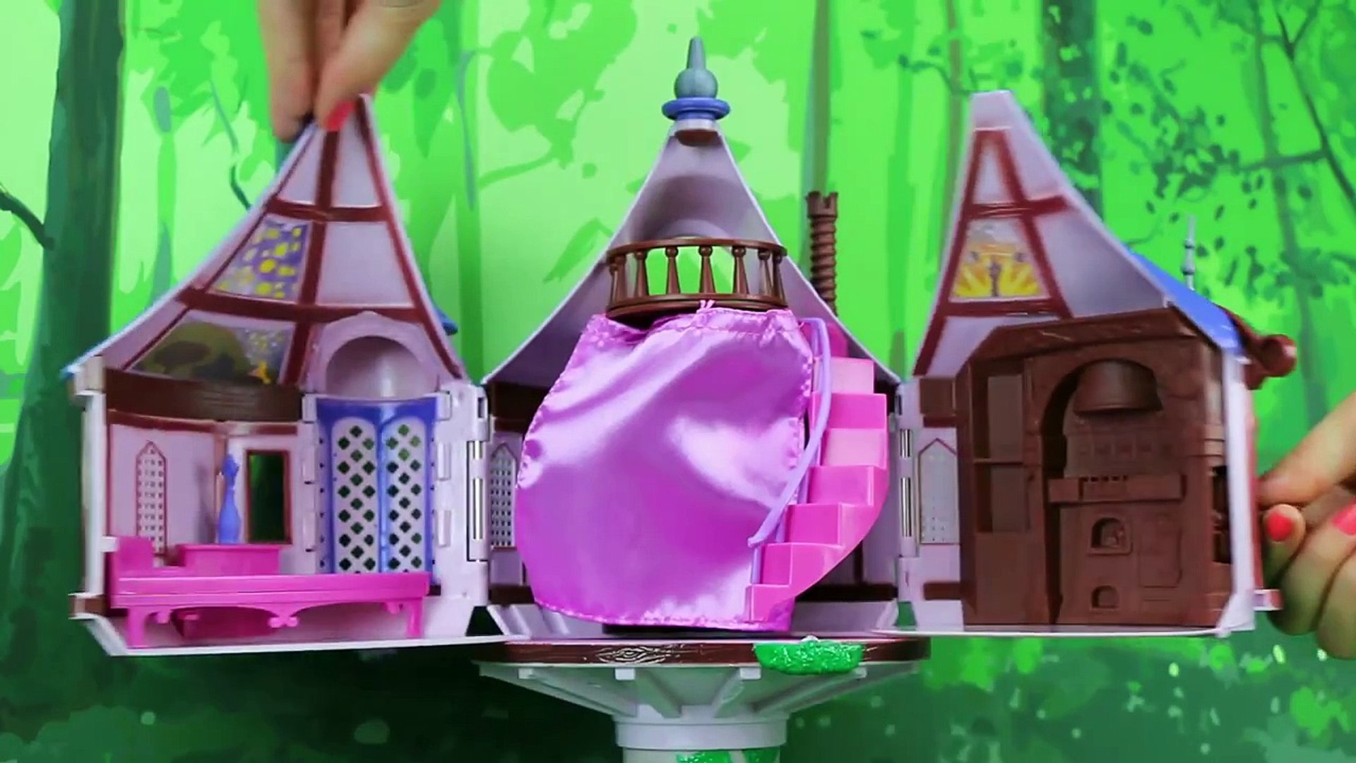 disney tangled tower playset