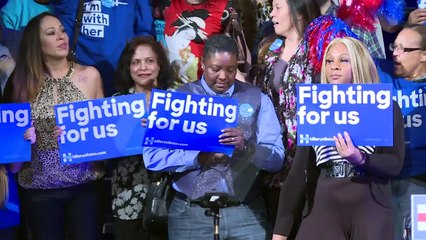Hillary Clinton wins Democratic caucus in Nevada