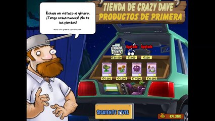 Plantas Vs. Zombies - Gameplay - Nivel 4 - 5
