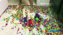 One Million Subscribers Best of Ryan ToysReview Disney Cars Thomas Trains Giant Egg Surpri