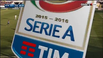 Matías Fernández Goal HD - Atalanta Bergamo 0-1 Fiorentina Serie A 21.02.2016