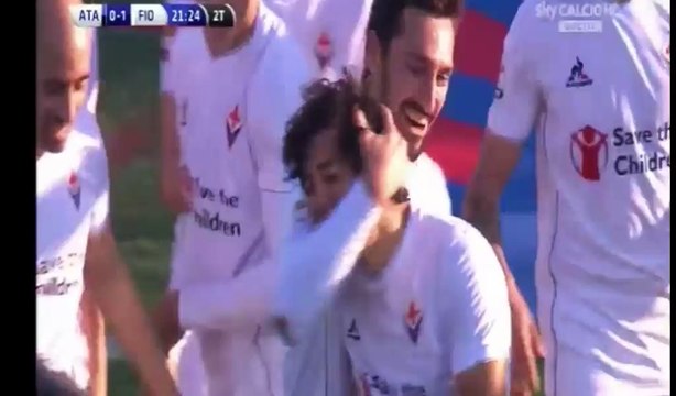 Matías Fernández Goal ~ Atalanta vs Fiorentina 0-1