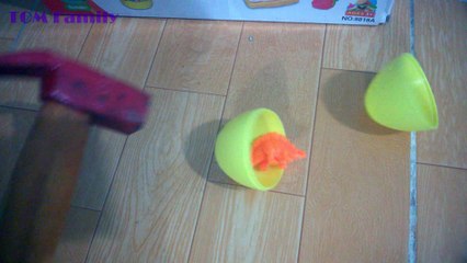 Surprise Eggs for kids - smashed eggs toys