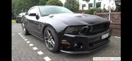 Ford Shelby Mustang GT500 SVT - Engine Start up   Acceleration!