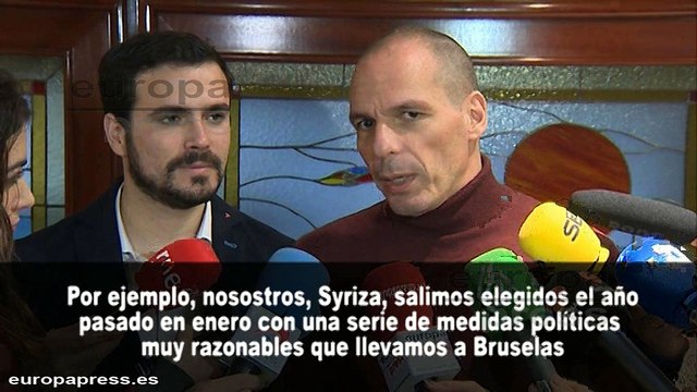 Varoufakis: Nos echaron con un golpe de Estado