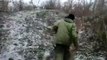 Бойцы АТО обстреливают позиции ДНР / Ukrainian soldiers fired on the positions militias