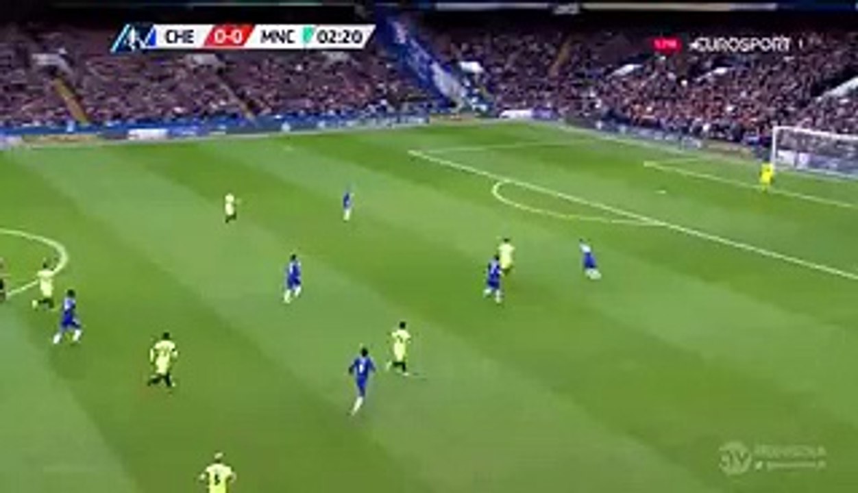 David Faupala Fantastic Chance - Chelsea v. Manchester City (FA Cup) 21.02.2016 HD