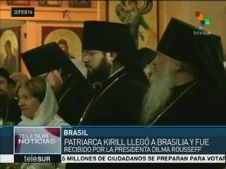 Brasil: patriarca Kirill se reúne con Rousseff
